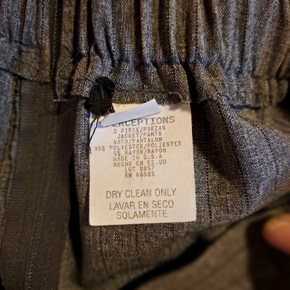 Perceptions two Piece outfit jacket and pants size 14 - Picture 13 of 13